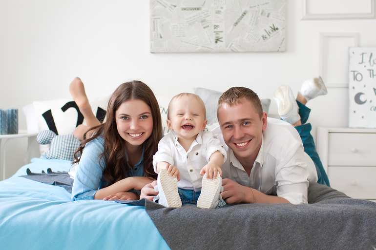 Фотосессия годовасия в фотостудии Счастье. фотограф Юлия Дементьева. Москва