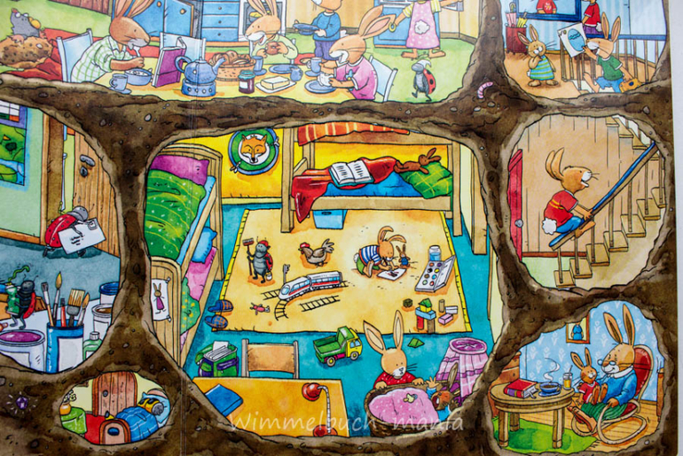 Wimmelbuch-mania. Пасхальные кролики