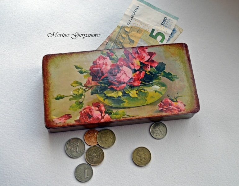 купюрница "Шикарные  розы"