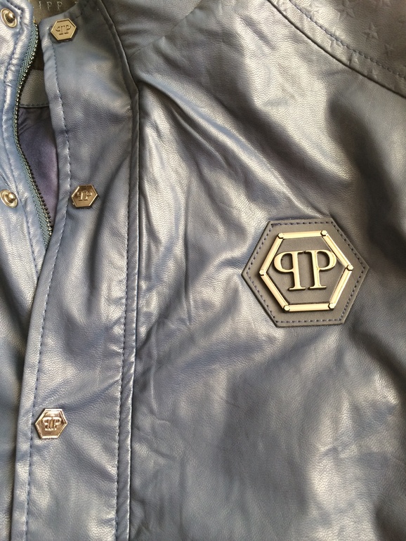 Мужская кожаная куртка и пальто Philipp Plein размер l (48-50)