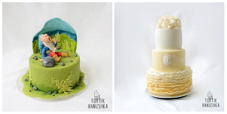 5-дневный полный курс по декорированию тортов в разных техниках. Кондитерская Студия Тортик Аннушка