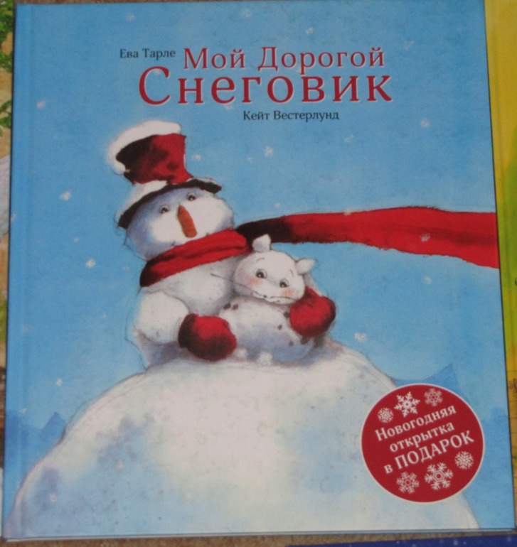 Зимние книги в нашем доме