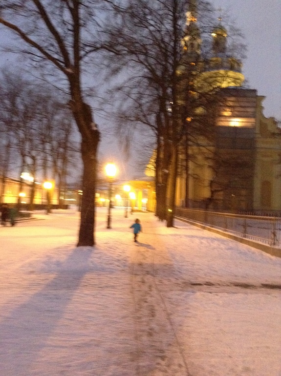 Пока снег еще чистый