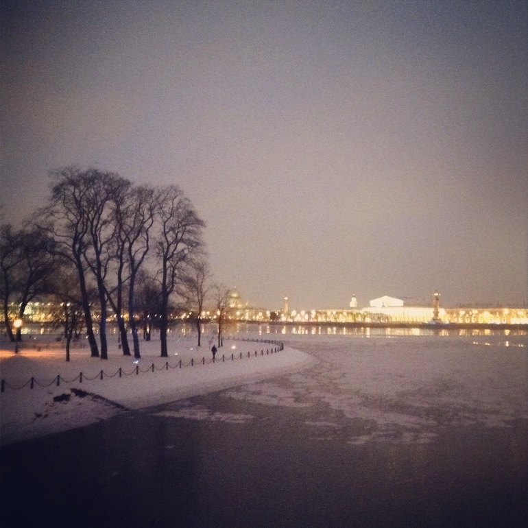 Пока снег еще чистый