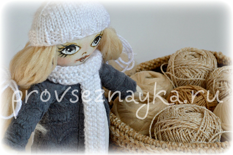 Моя первая сшитая кукла