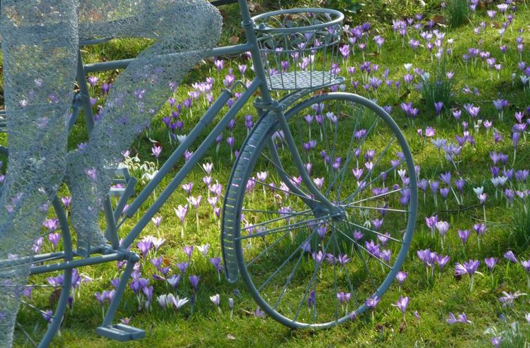 Проволочные творения Дерека Кинзетта.