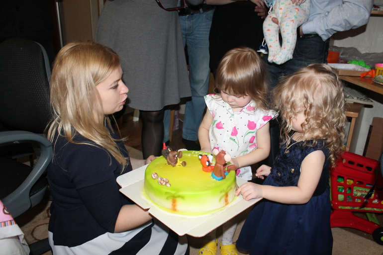 А вот и наши 2 годика!