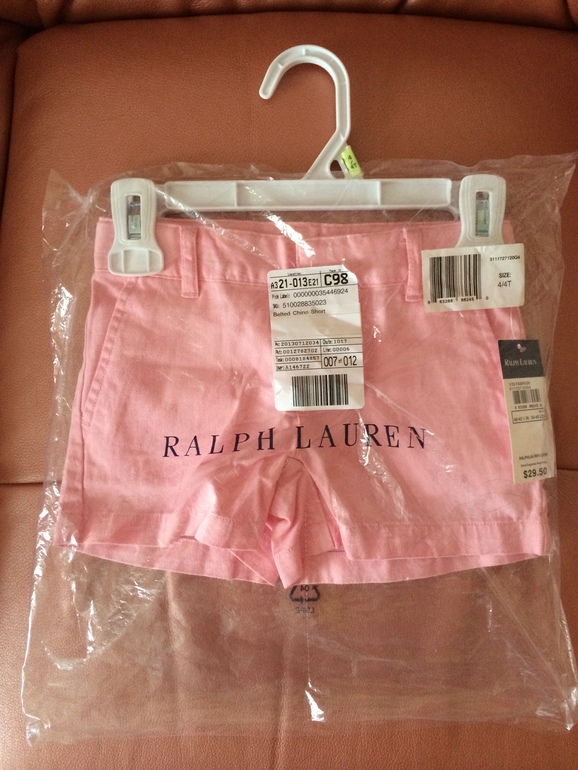 Шорты новые на девочку Ralph Lauren. Продаю.