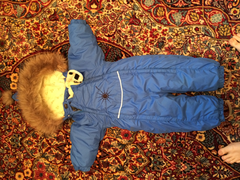 Комбинезон Huppa 80 см зимний, 80 см