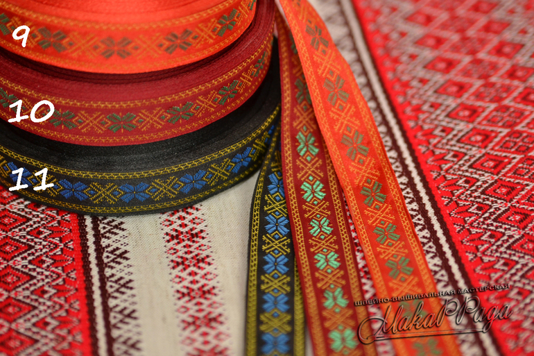 Тесьма жаккардовая