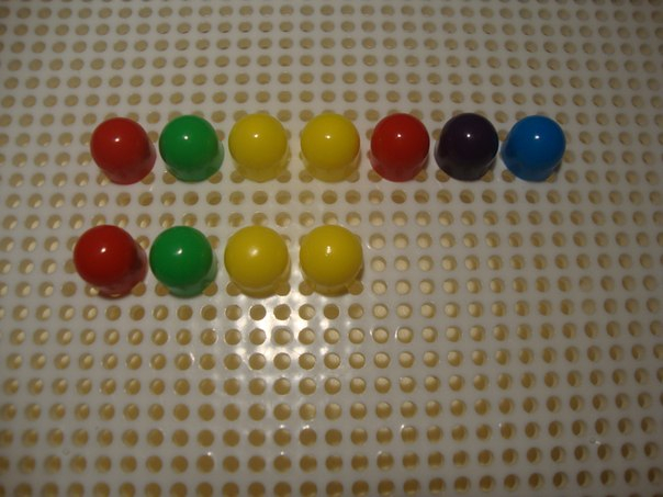 Штырьковая мозаика на 90 деталей