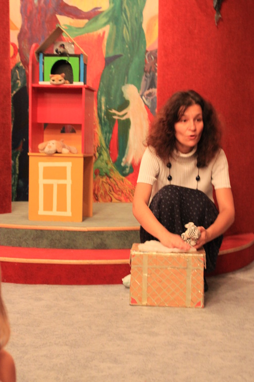 И мы сегодня были в комнате сказок