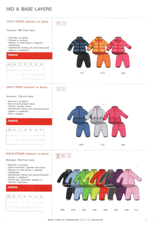 Reima сезон 14/15 свободный склад