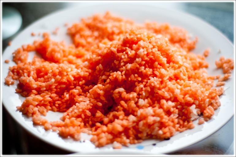 Цветной рис