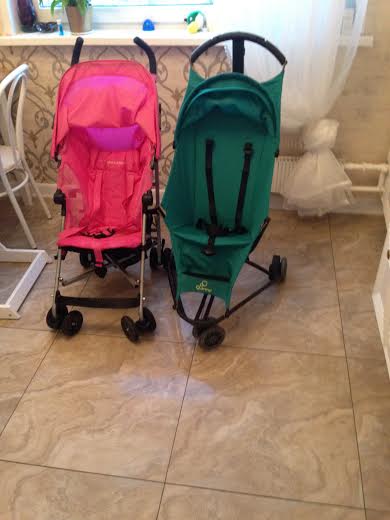 обновили наш колясопарк и сравнение Maclaren Globetrotter и Quinny Yezz