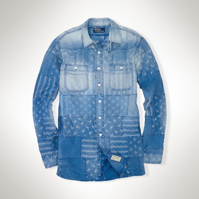 Большой пристрой Ralph Lauren.