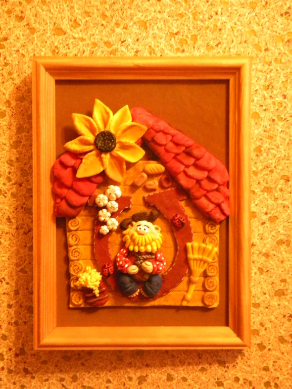 Мой 1 опыт с солёным тестом.