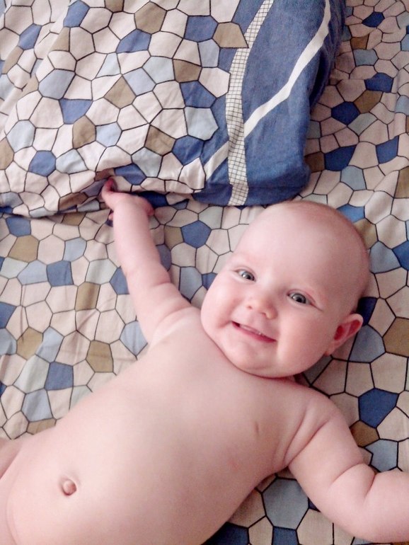 Нашей принцессе 4 месяца))) (отчет за месяц+много ФОТО)