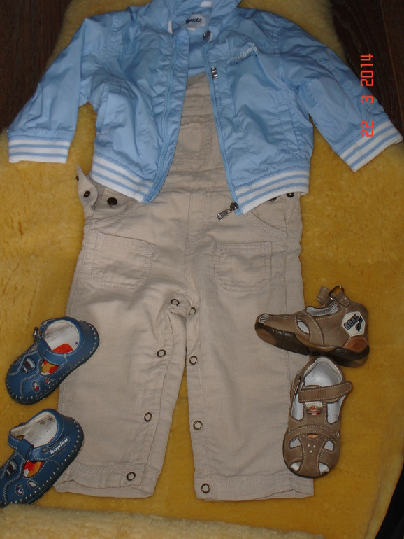 Комбинезон Chicco, ветровка Mignolo - 7-9-12 мес.