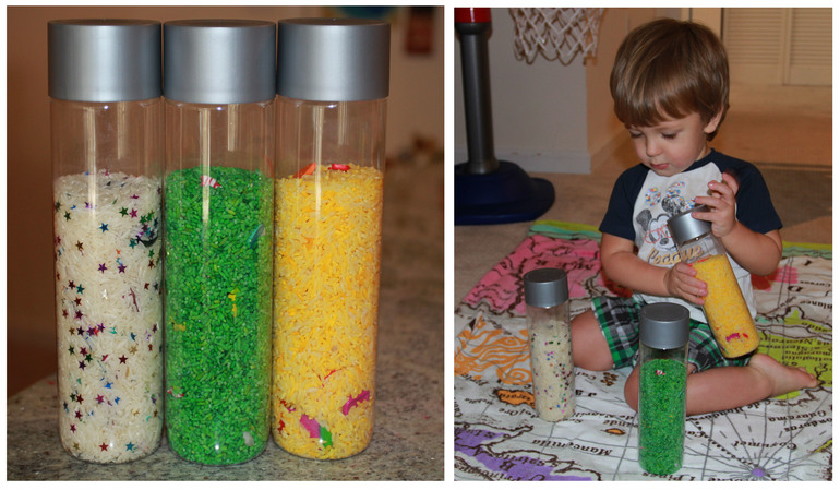 Игра - искалка (I spy bottle)