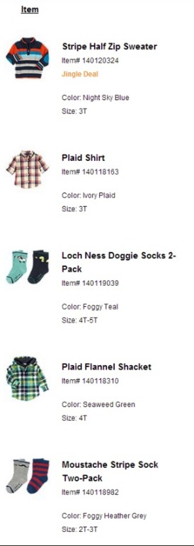 Шопоголическое 3 - Gymboree