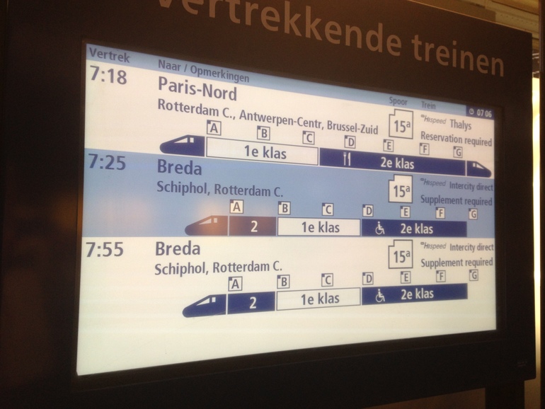 Амстердам-Брюгге и обратно. 8 марта 2014