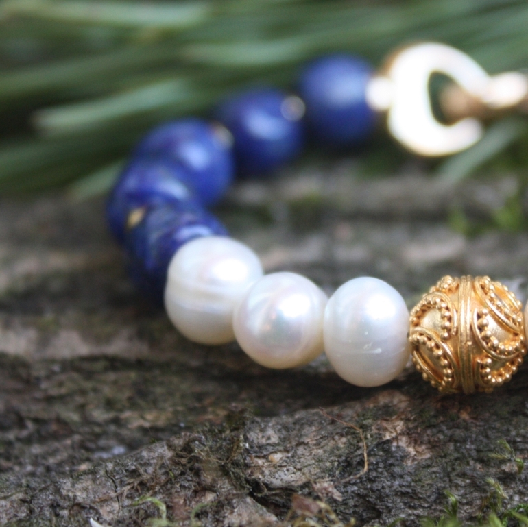 "Подснежник" браслет и серьги