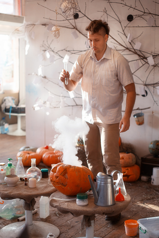 Хэллоуин в Зеленой школе