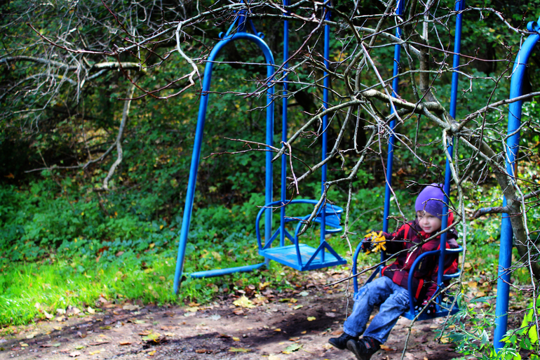 Ловили краски осени:)