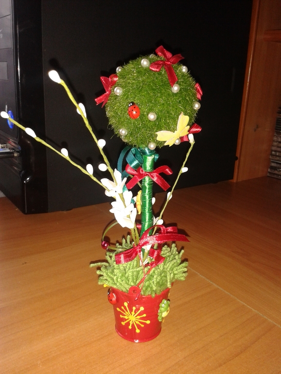 К пасхе и не только цветочные композиции...