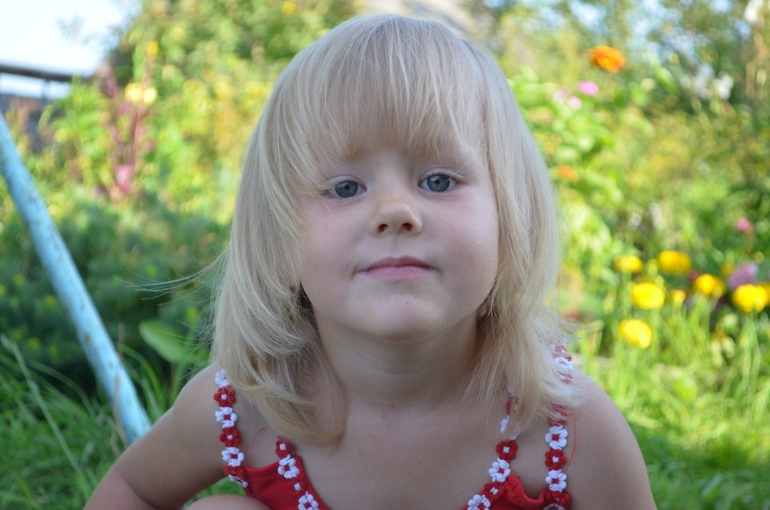 Пару слов о Вике. 4 года+фото