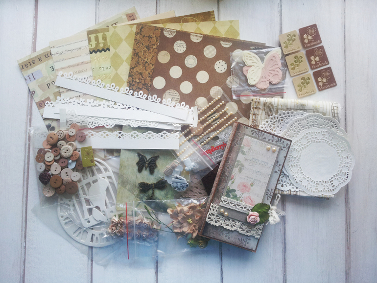 Мой кремово-шоколадный конверт)))