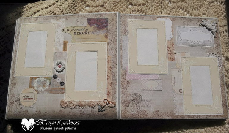 Большой свадебный фотоальбом