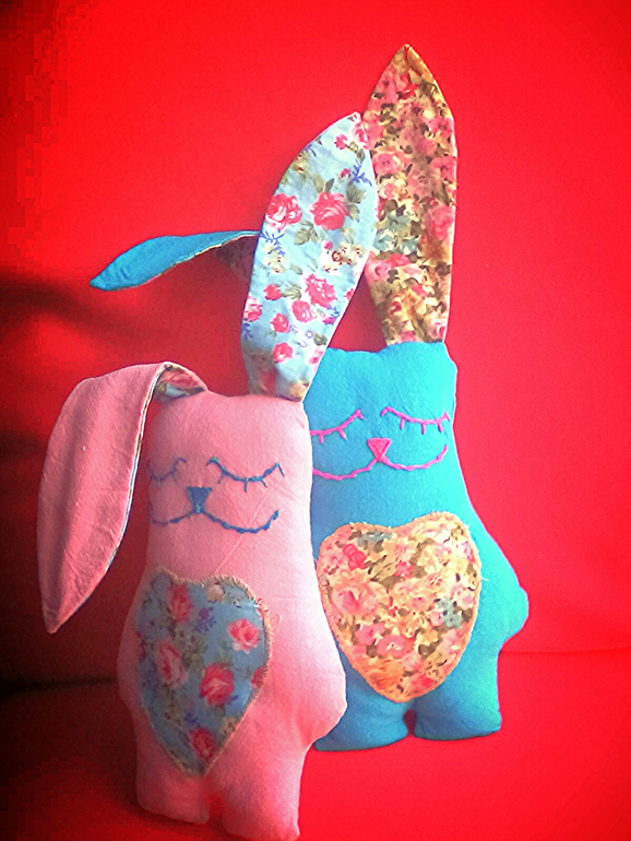 зайчушки-сплюшки:-)