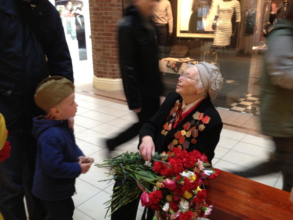 Наш первый День Победы!