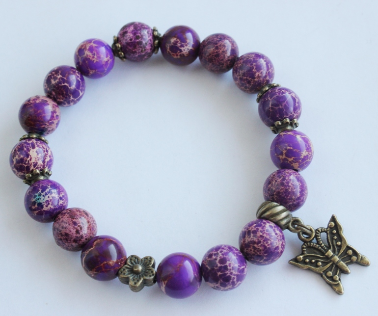 Комплект браслетов "Фиолетовый"