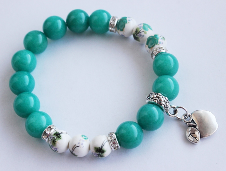 Комплект браслетов "Бирюзовый"