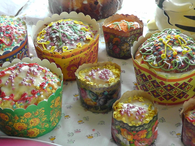 Идет пасхальная неделя, так что еще можно хвастаться куличами))))