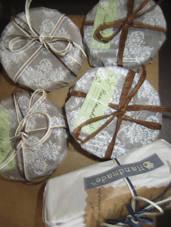 Мыло в подарочной упаковке