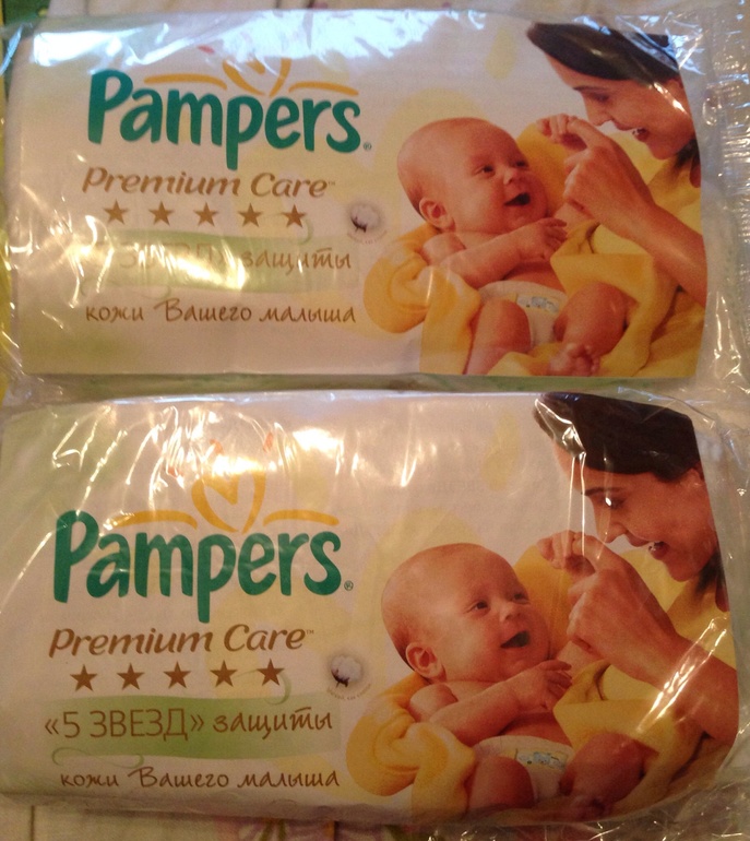 Отдам pampers premium care