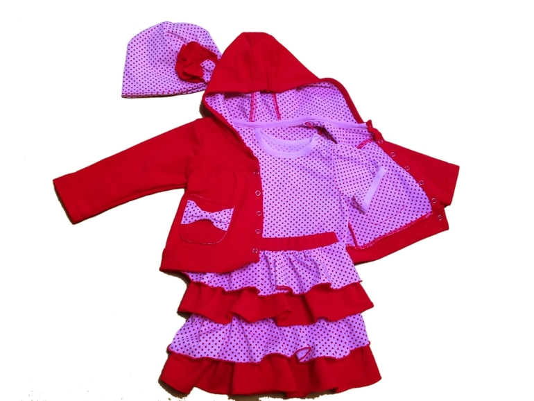 Наконец домучила. Наборчик из 5 вещей.