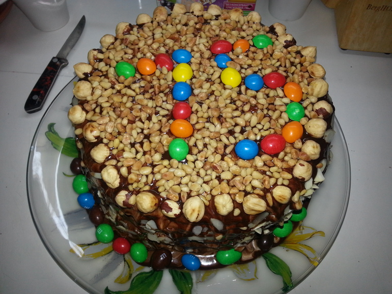 Тортик любимой бабушке!!!