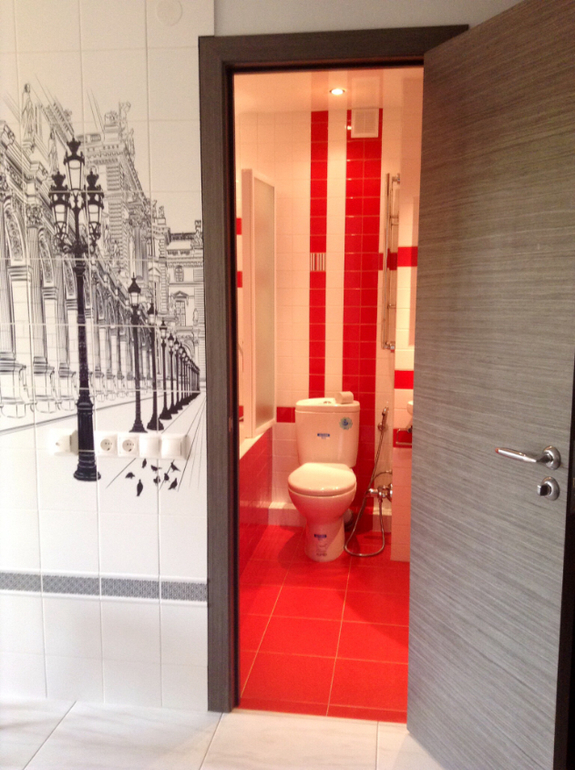 Наконец закончен санузел . ура