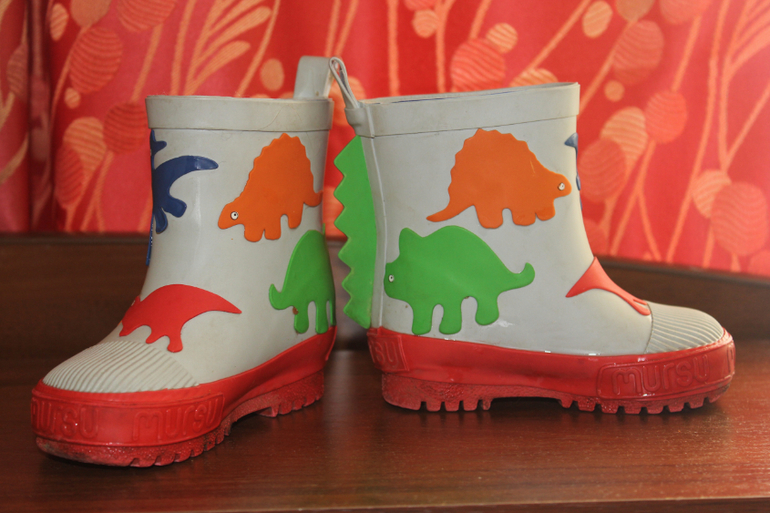 Garvalin 20р и резиновые сапожки