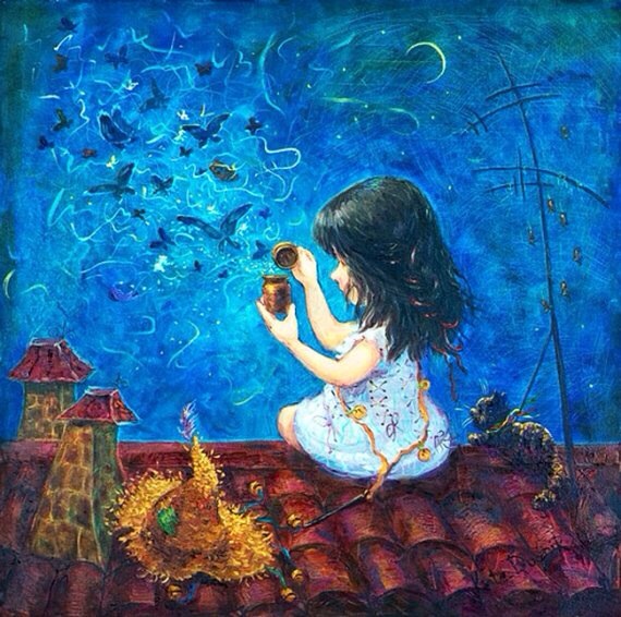 Я нарисую в душах теплоту