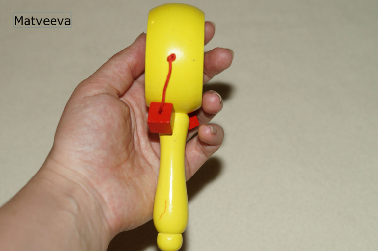 Наши деревянные игрушки 10 мес - до 1,7 . Часть 4 - музыкальные инструменты.