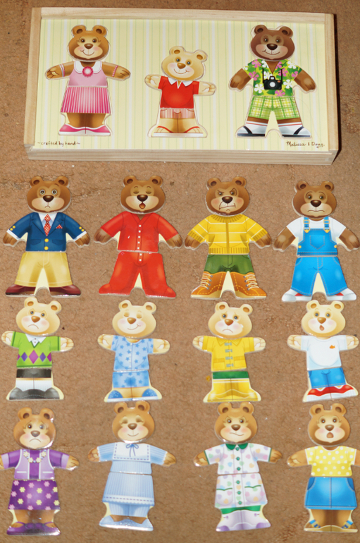 Наши деревянные игрушки 10 мес - до 1,7 . Часть 1.