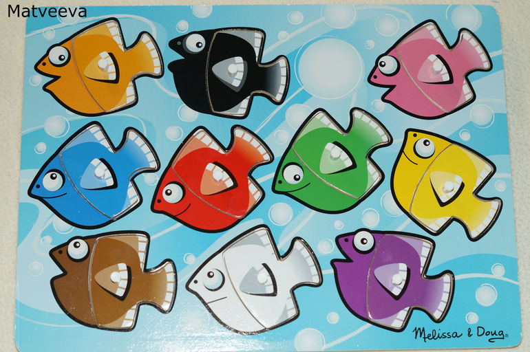 Наши деревянные игрушки 10 мес - до 1,7 . Часть 5 - рамки-вкладыши