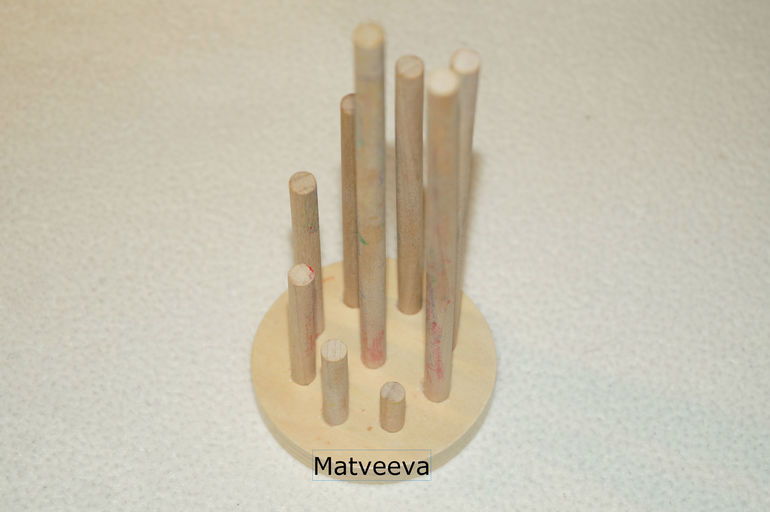 Наши деревянные игрушки 10 мес - до 1,7 . Часть 6.