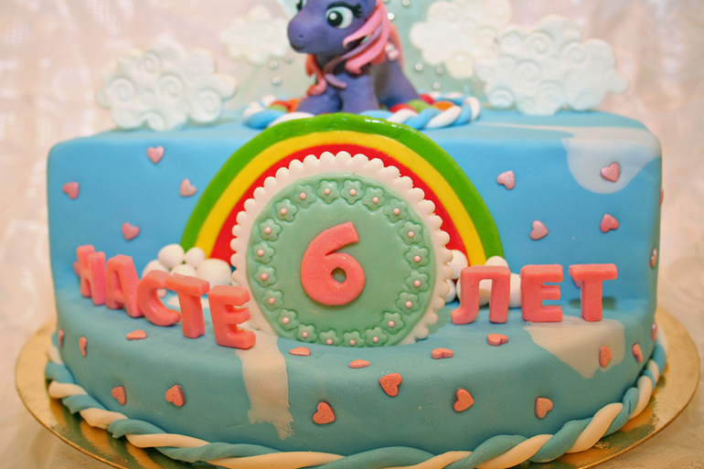 Торты из мастики.